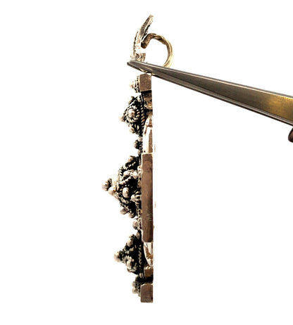 Designer Bethlehem 925 Sterling Silver Jerusalem Cross Statement Pendant