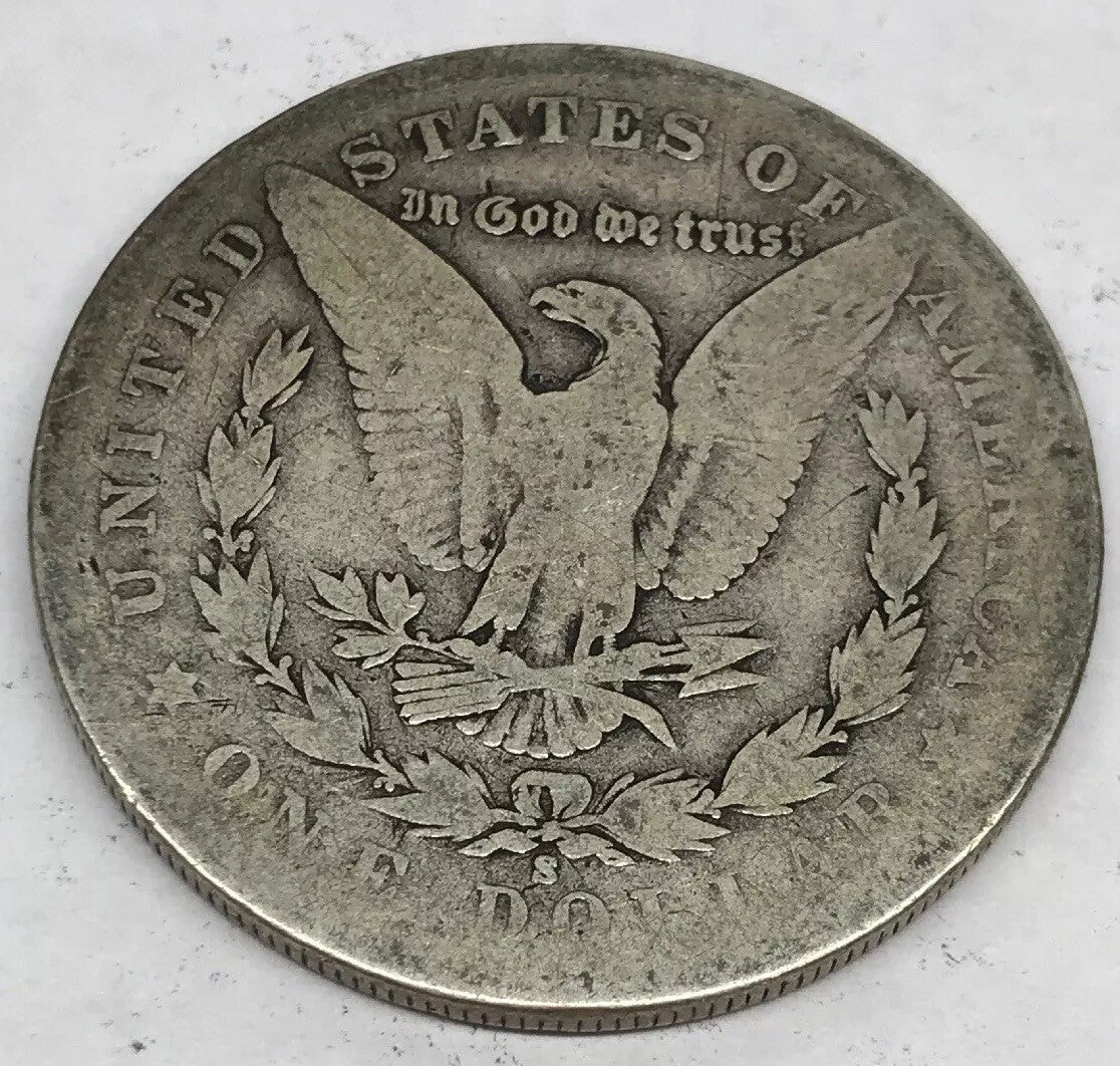 1901 S Morgan Silver Dollar Better Key Rare San Francisco Mint Coin #2