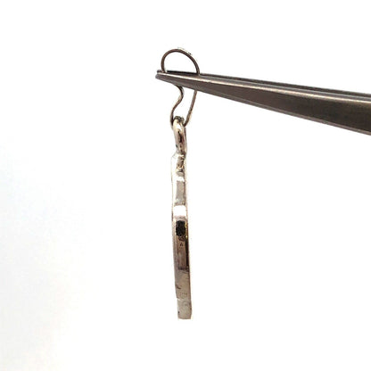 Vintage 925 Sterling Silver Celctic Cross Round Pendant