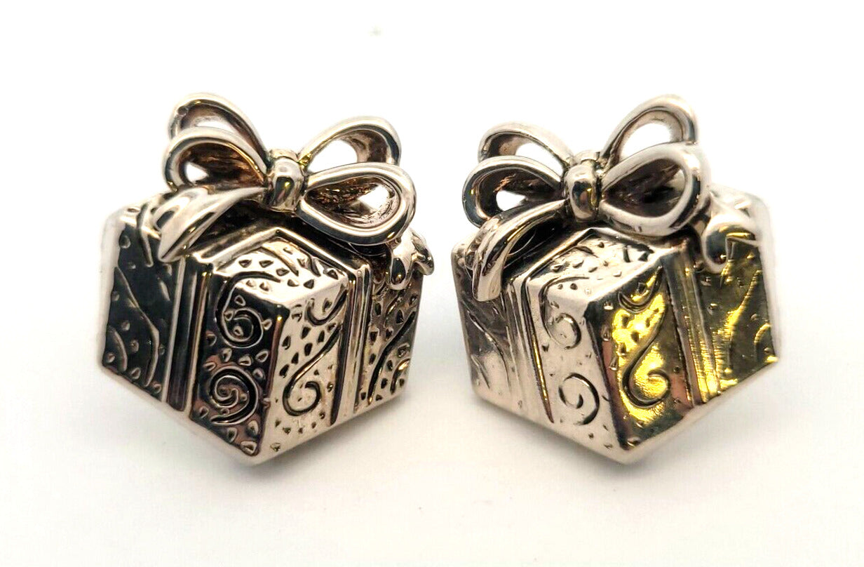 Mid Century Designer Best Christmas Present Brooch/Pendant Earrings 3 Pc Set