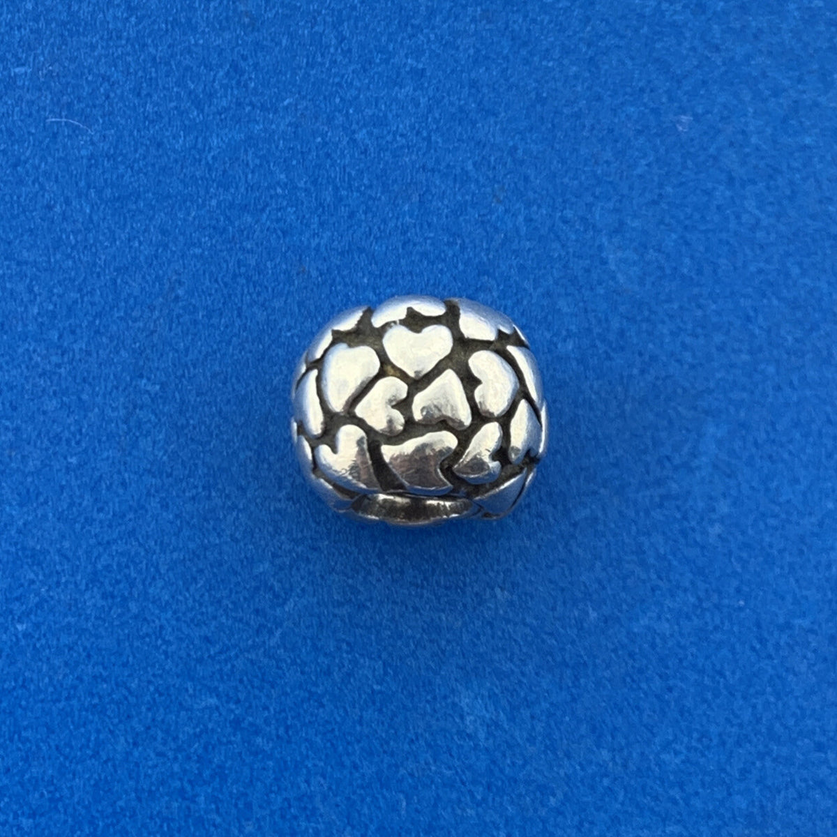 Authentic PANDORA 925 Sterling Silver Lotsa Love Heart Bracelet Charm 790174 RET