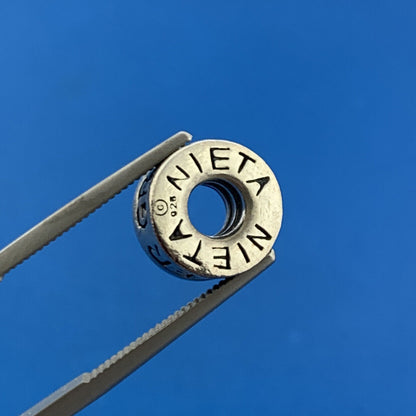 Authentic CHAMILIA Sterling Silver 925 Granddaughter Slide Bracelet Bead Charm