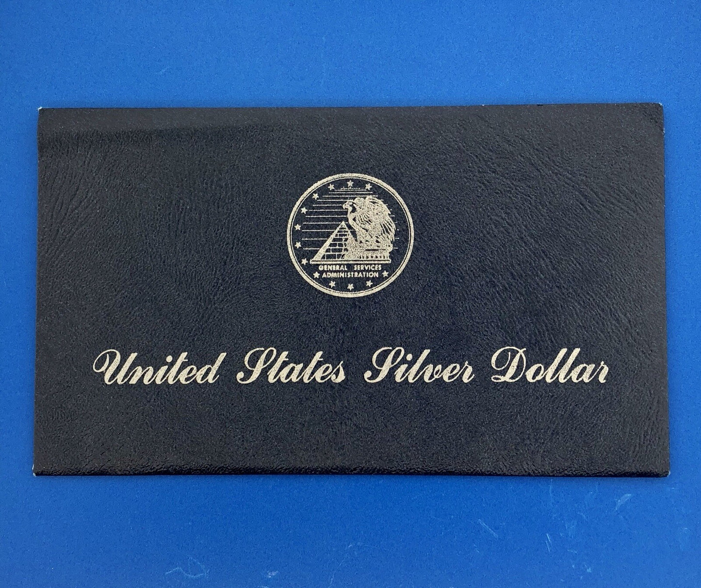 1973 S $1 Silver Eisenhower Gem Uncirculated Key Date 40% Coinage OMP Blue Env