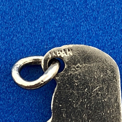 Sterling Silver State Charm - Delaware