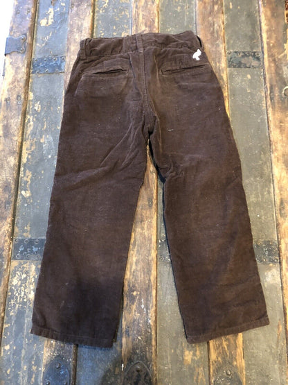 The Beaufort Bonnet Company Cocoa Brown 100% Cotton Corduroy Size 3T Boys Pants