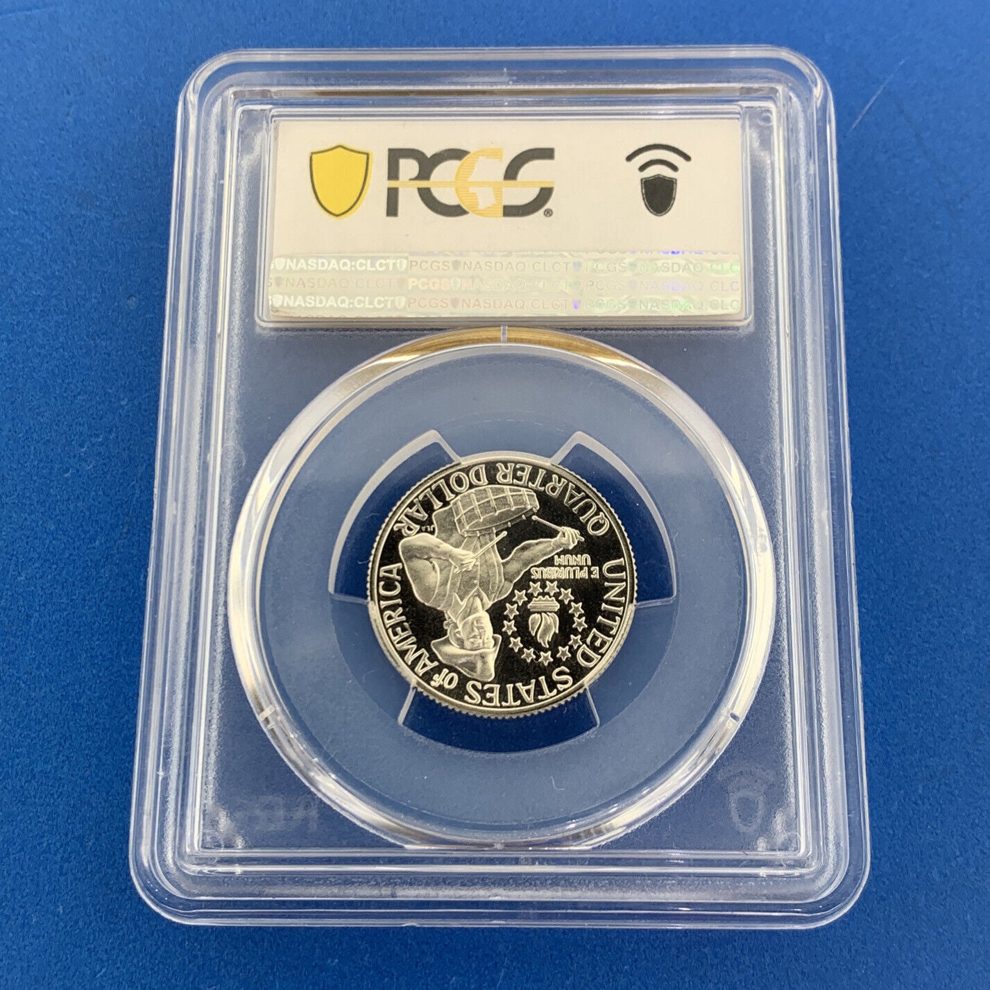 1976 S $1 Eisenhower 50c Kennedy 25c Washington PR70 DCAM PCGS Silver 3 Coin Set