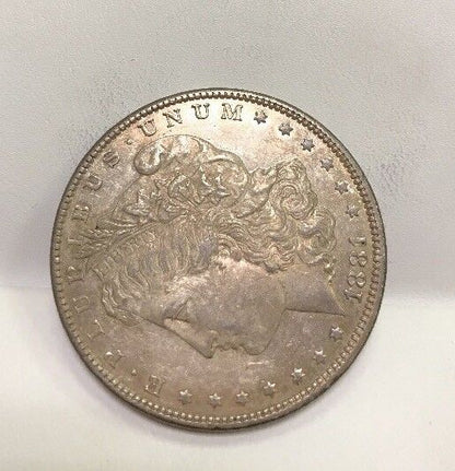 1881 O Silver Morgan Dollar U.S Coinage Key Better Date New Orleans Mint Toned