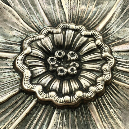 Gianmaria Buccellati Flower Sterling Silver Grosse Schale Narzisse Candy Bowl