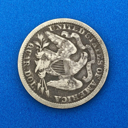 1876 P Silver Liberty Seated Quarter Dollar Type 1 Better Philadelphia Mint Coin