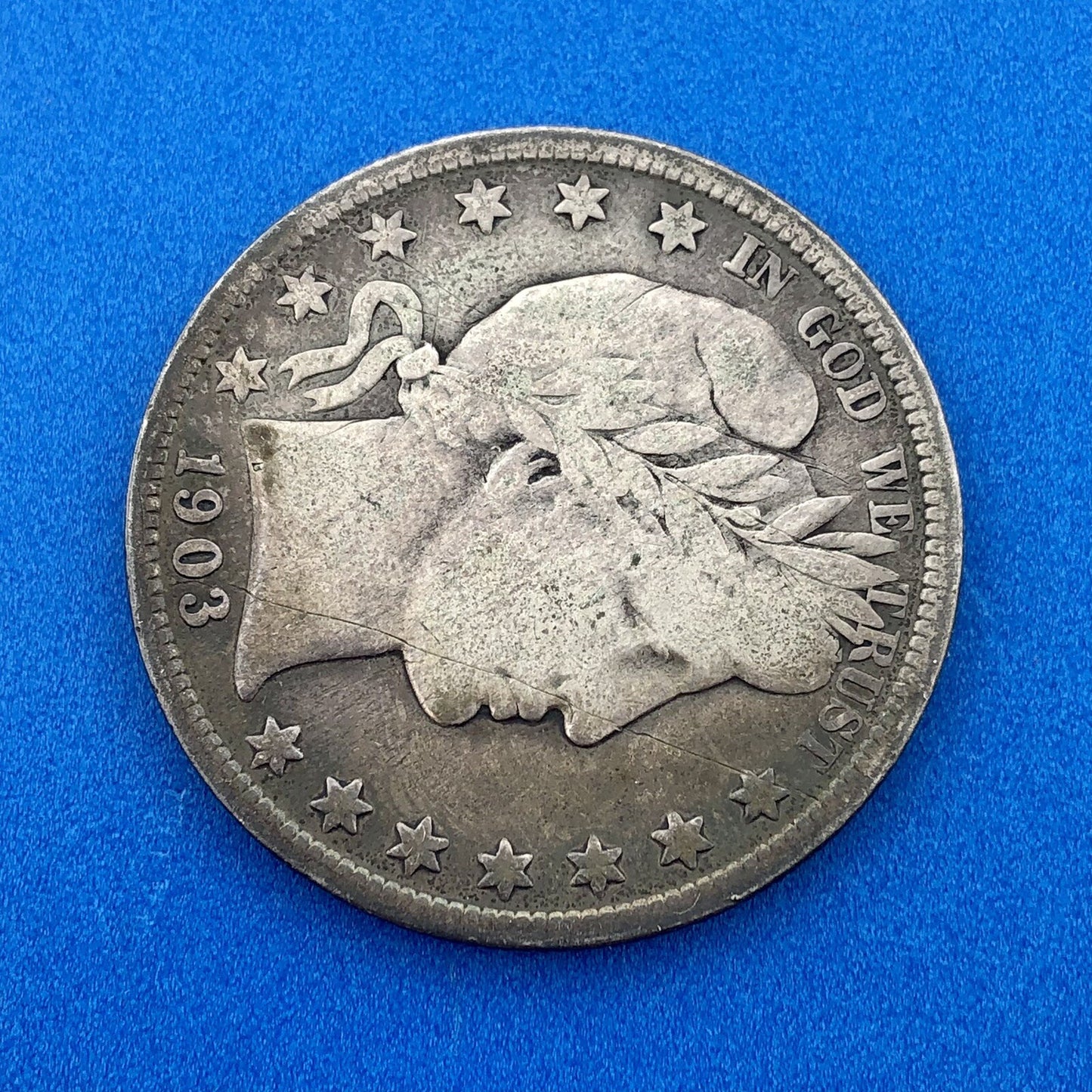 1903 S Silver Barber Half Dollar Better Key Date San Francisco Coin Rare Scarce