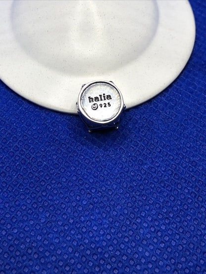Authentic KALIA 925 Sterling Silver Drum Instrument Slide Bracelet Charm