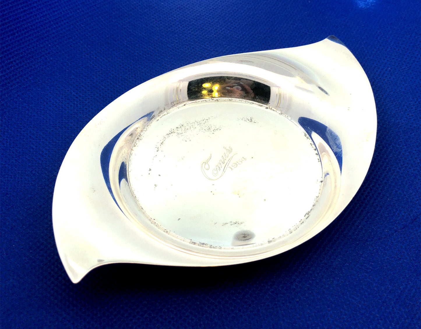 Tiffany & Co 925 Sterling Silver Comus 1954 Mardi Gras Krewe Favor Coaster