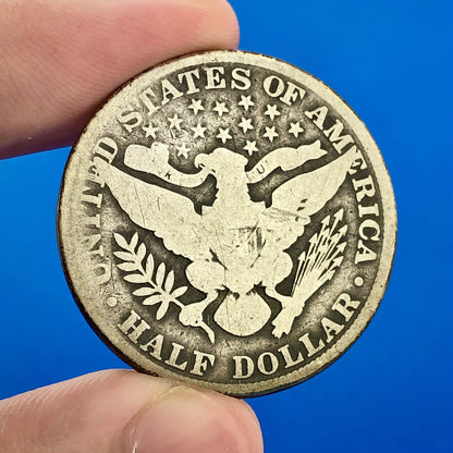 1909 P Silver Barber Half Dollar Better Key Date Philadelphia Coin Rare Scarce