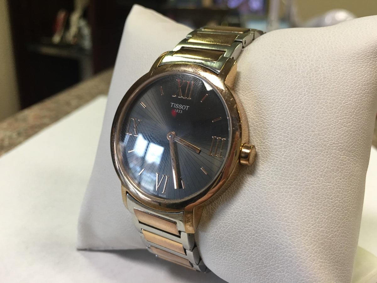 Tissot 1853 Men's Watch Two Tone Stainless Steel Watch BC-23945 T034209 A