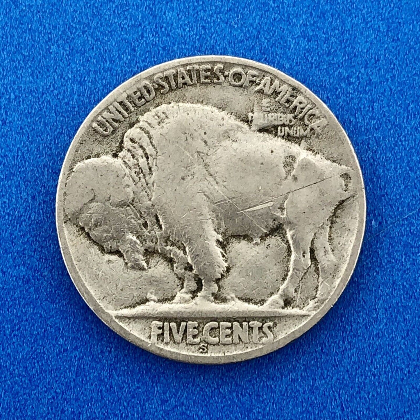 1918 S Indian Head Buffalo Nickel Better Key Scarce San Francisco Mint Coin