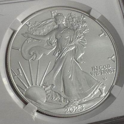 2023 American Silver Eagle U.S. Invention Series Vacuum 1 Oz NGC MS70