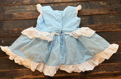 Only Little Once Size 6/7 Girls Blue Disney Princess Cinderella Dress Top