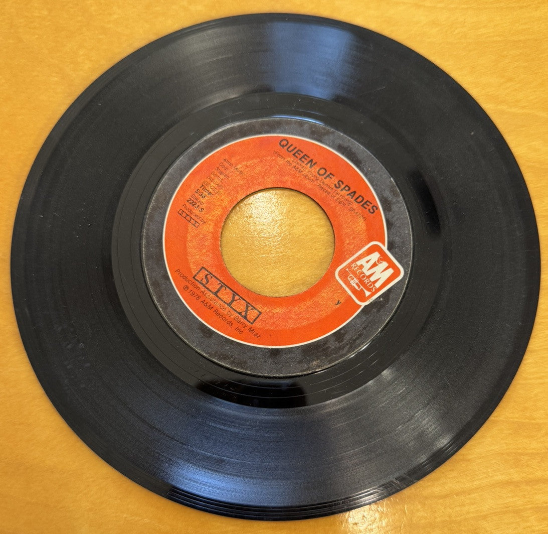 Mixed Record Labels Artists And Genres Lot Of Ten 7" 45 Records