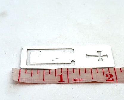 James Avery 925 Sterling Silver Crosslet Cut Out Religious Retired Book Mark