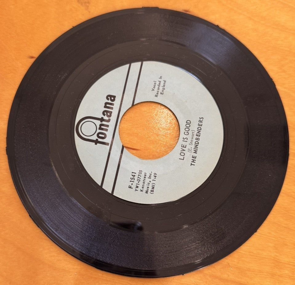 Mixed Record Labels Artists And Genres Lot Of Ten 7" 45 Records