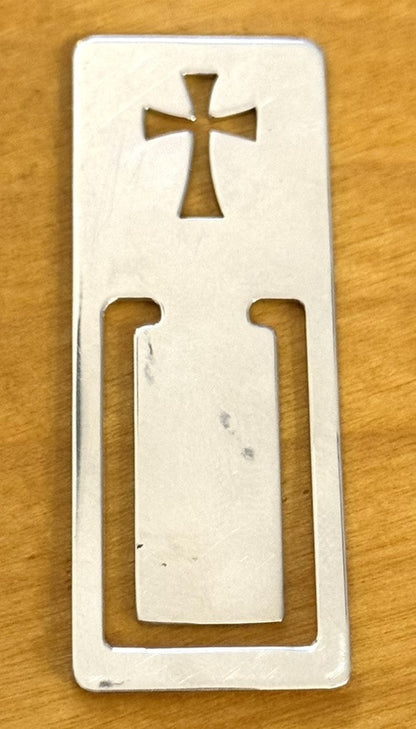 James Avery 925 Sterling Silver Crosslet Cut Out Religious Retired Book Mark