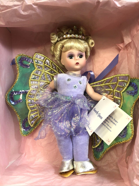 Madame Alexander Purple Butterfly Queen Style #25670 With Box Certificate