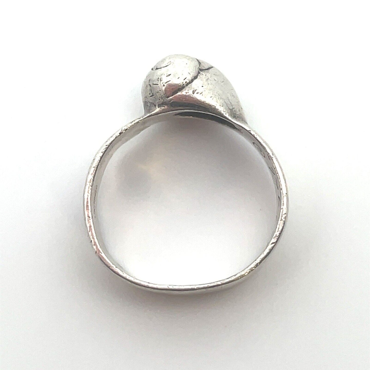 Designer Mignon Faget 925 Sterling Silver Sea Collection Garden Snail Ring